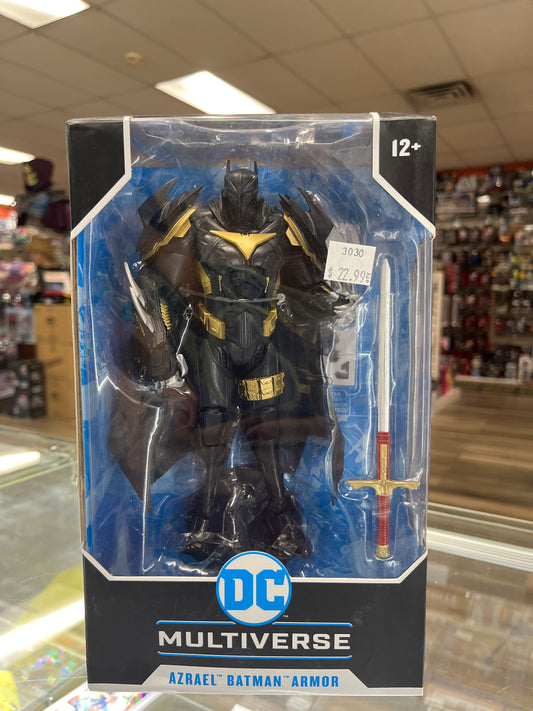 DC COMICS MULTIVERSE BATMAN AZRAEL BATMAN ARMOR ACTION FIGURE