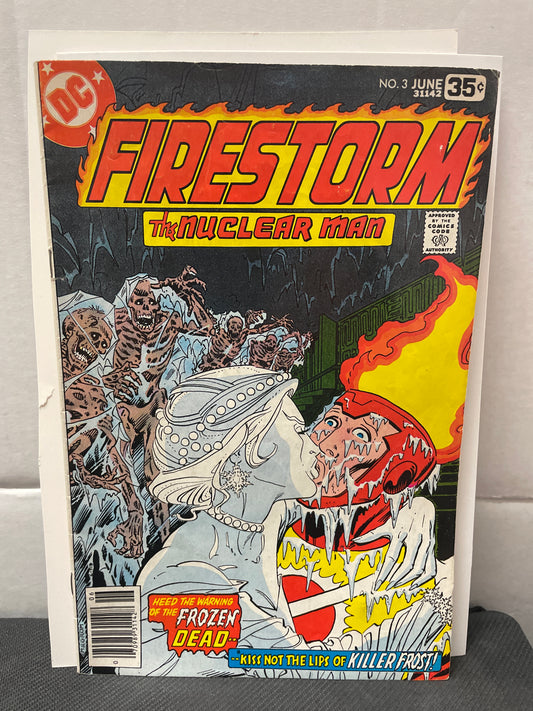 FIRESTORM THE NUCLEAR MAN #3 VF- (1978, DC KEY!) 1st APPEARANCE OF KILLER FROST! 3rd FIRESTORM!