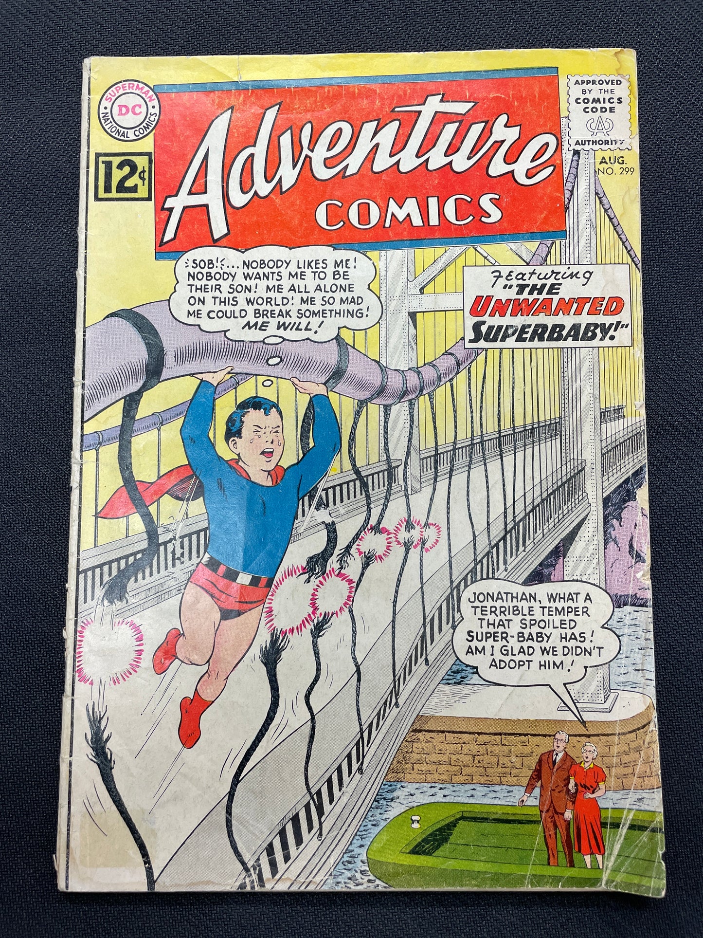 ADVENTURE COMICS #299 (1962, 1st GOLD KRYPTONITE)