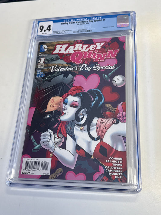 DC COMICS HARLEY QUINN VALENTINES DAY SPECIAL #1 CGC 9.4