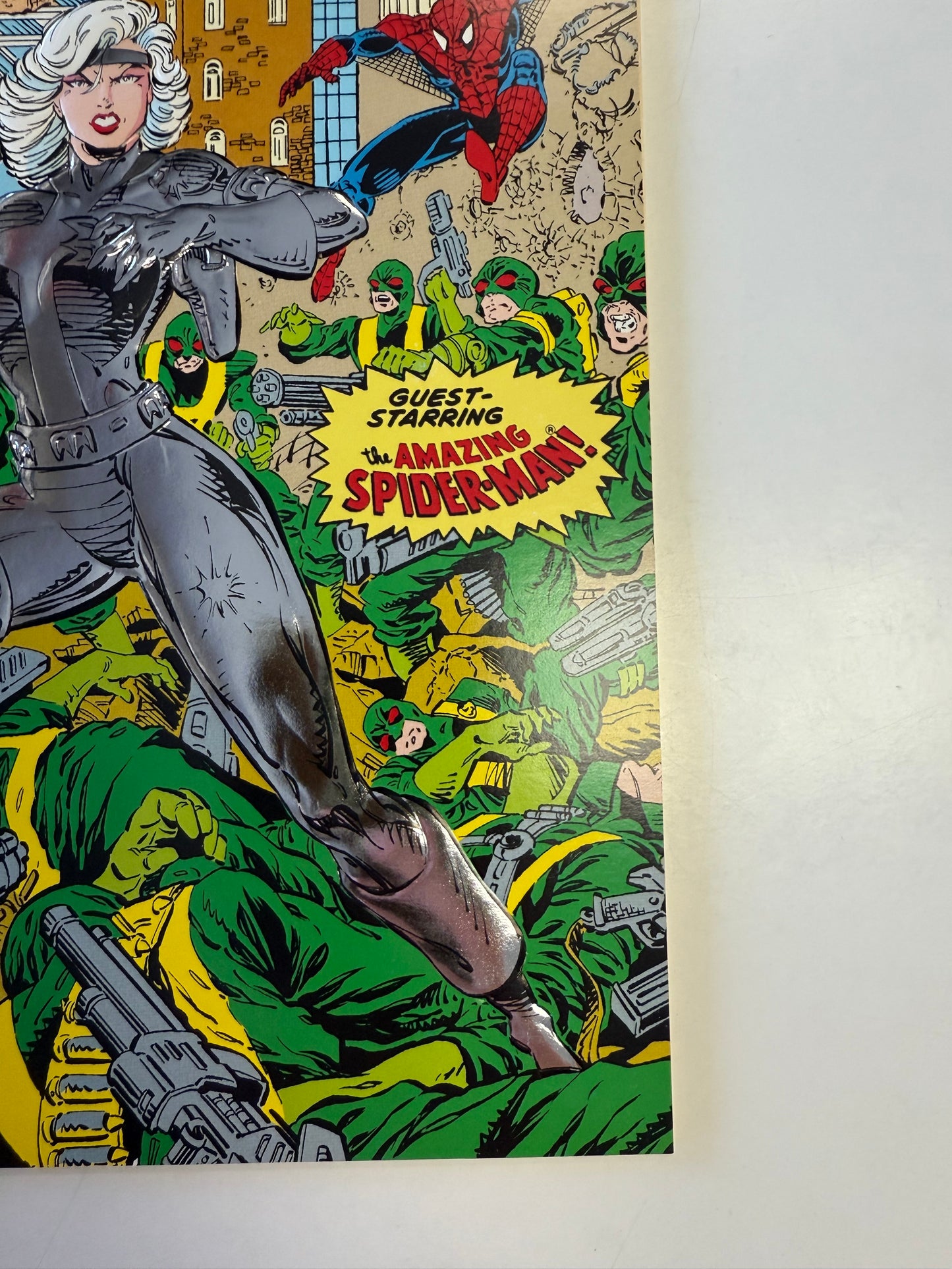 MARCEL COMICS SILVER SABLE & the WILD PACK #1 1992 MINT DIRECT EDITION