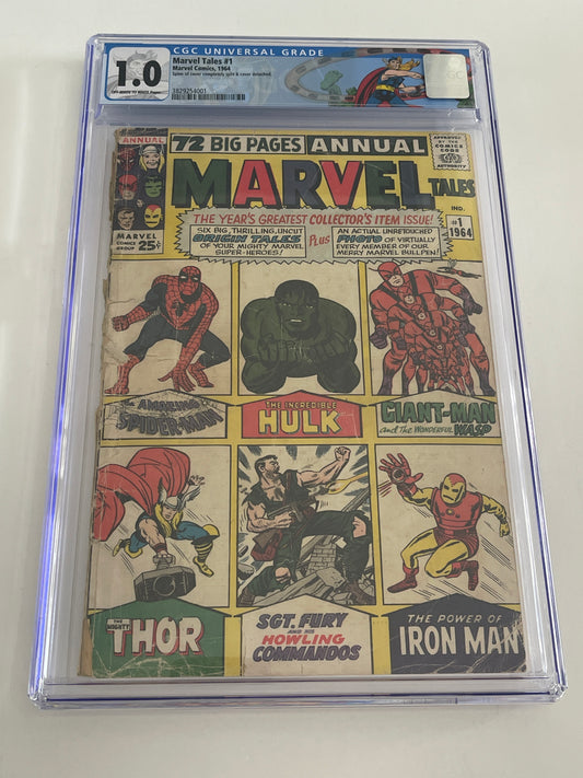 MARVEL COMICS MARVEL TALES #1 CGC 1.0