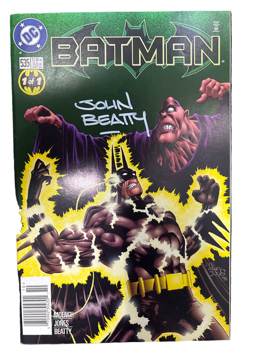 DC BATMAN #1 1/1 SIGNED BY JOHN BEATTY WITH CERTIFICATE OF AUTHENTICITY