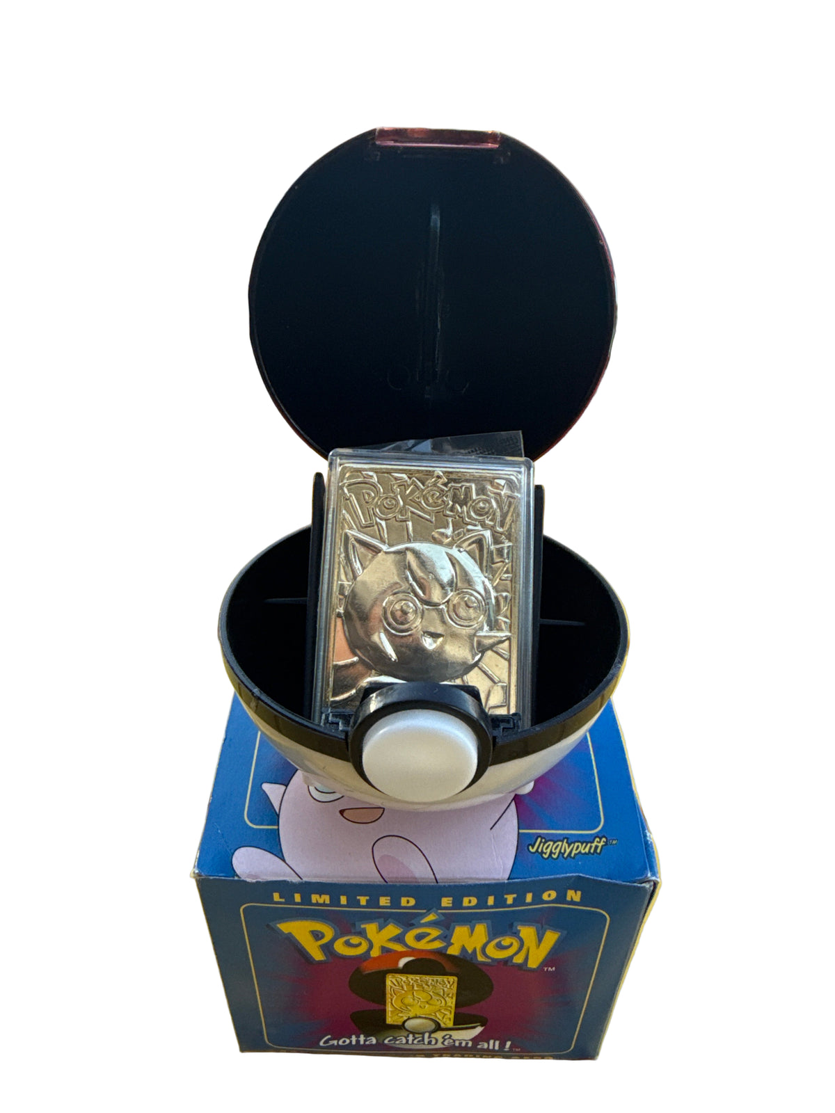 POKEMON 23KT GOLD-PLATED CARD JIGGLYPUFF BURGER KING