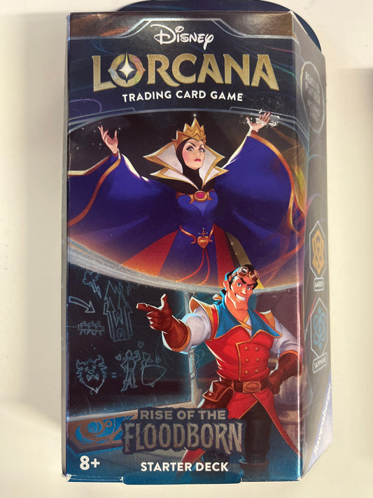 DISNEY LORCANA TRADING GAME CARDS RISE OF THE FLOODBORN STARTER DECKS