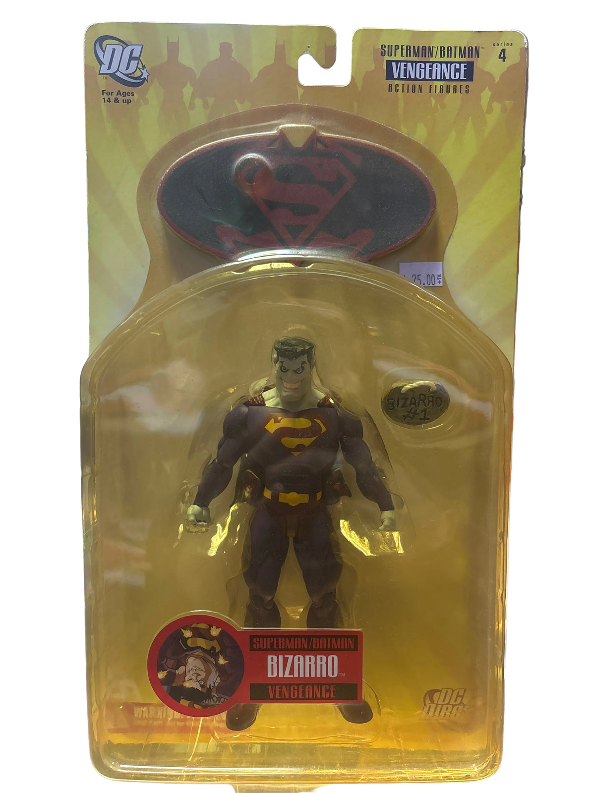 DC DIRECT SUPERMAN/BATMAN VENGEANCE ACTION FIGURES SERIES 4 BIZARRO