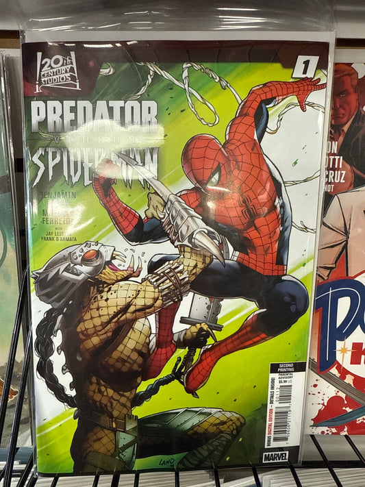 MARVEL COMICS PREDATOR VS. SPIDER-MAN #1 SECOND PRINT