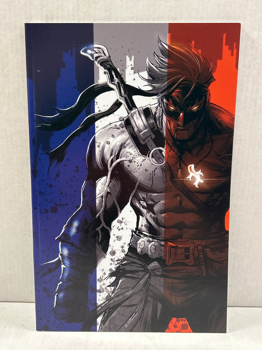 FINAL BOSS #1 *NYCC Patriotic Skyline VIRGIN VARIANT Tyler Kirkham Con Cover