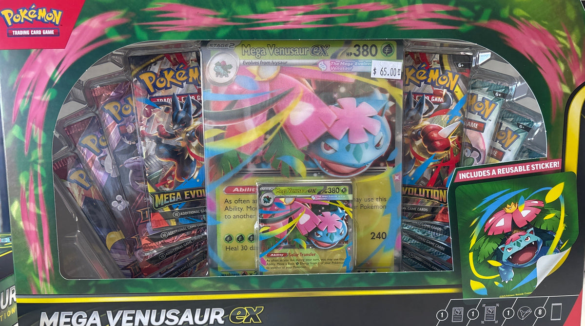 POKEMON MEGA VENUSAUR EX PREMIUM COLLECTION