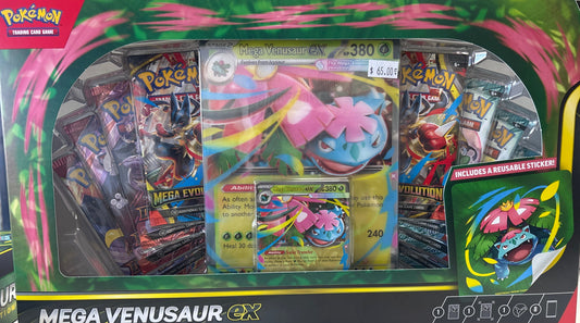 POKEMON MEGA VENUSAUR EX PREMIUM COLLECTION