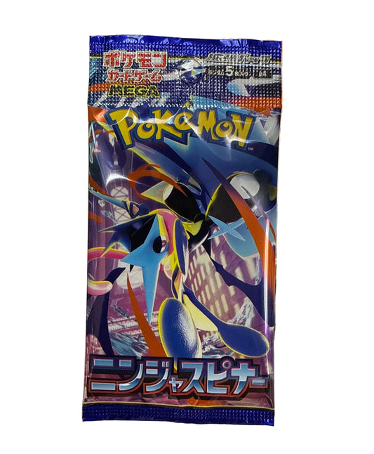 Pokemon Cards Game - MEGA Expansion Pack Ninja Spinner M4 Pack Japanese New