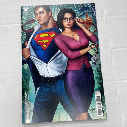 DC COMICS , SUPERMAN DAWN OF DC - ACTION COMICS #1047 SZERDY VARIANT