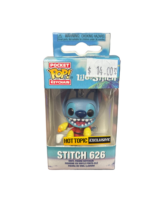 POCKET POP KEYCHAIN LILO AND STITCH  STITCH 626