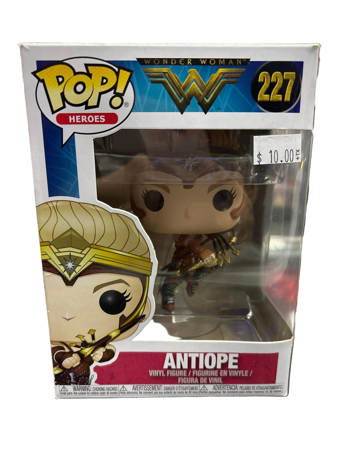 FUNKO POP HEROES WONDER WOMAN ANTIOPE 227