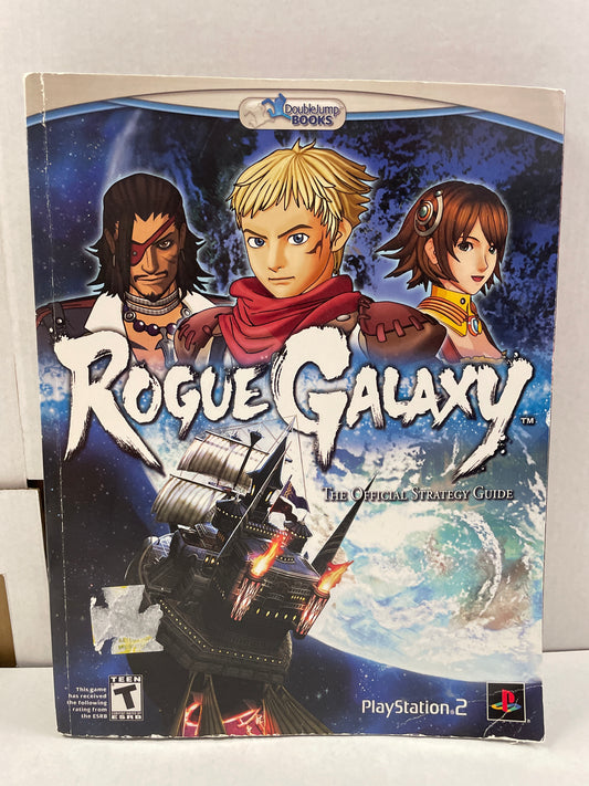 ROGUE GALAXY VIDEO GAME OFFICIAL STRATEGY GUIDE PLAYSTATION 2 (2006, VERY GOOD CONDITION)