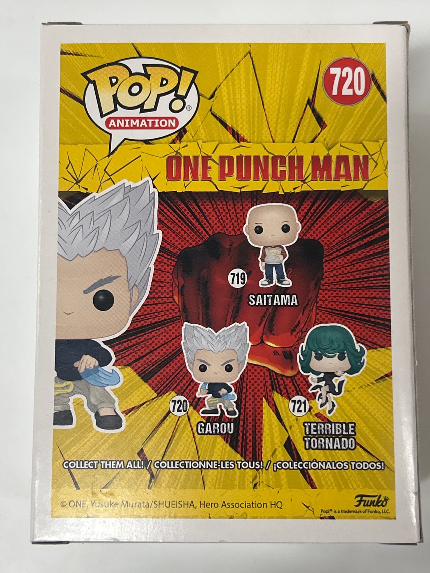 FUNKO POP ONE PUNCH MAN GAROU GREAT CONDITION