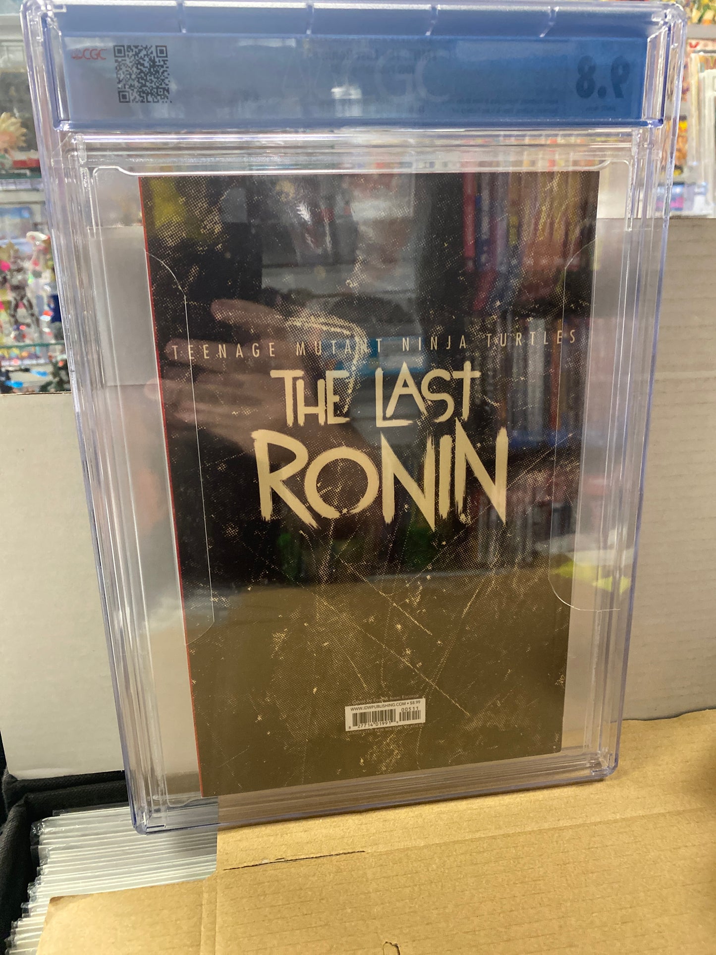 IDW PUBLISHING TEENAGE MUTANT NINJA TURTLES THE LAST RONIN #5 (2022) CGC 9.8 WP