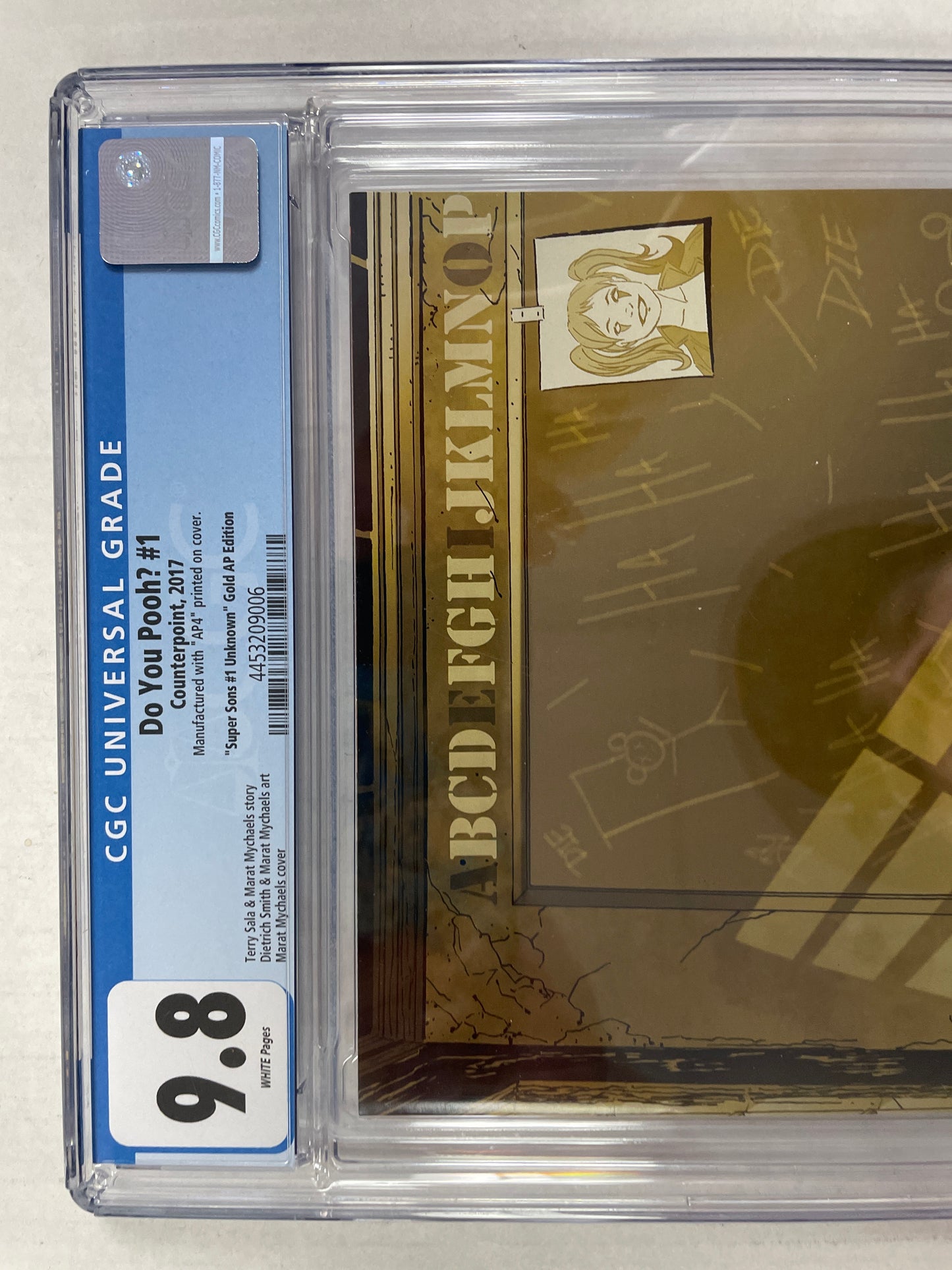 DO YOU POOH? #1 CGC 9.8 (2017,  GOLD ARTIST PROOF #4