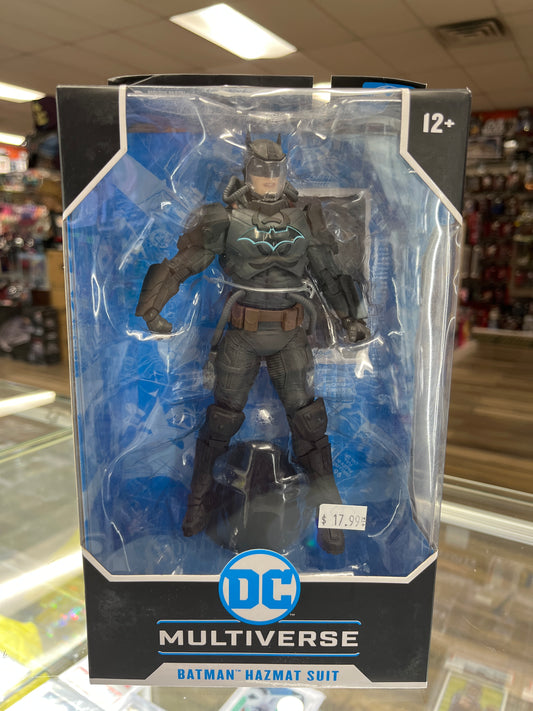 DC COMICS MULTIVERSE BATMAN HAZMAT SUIT ACTION FIGURE