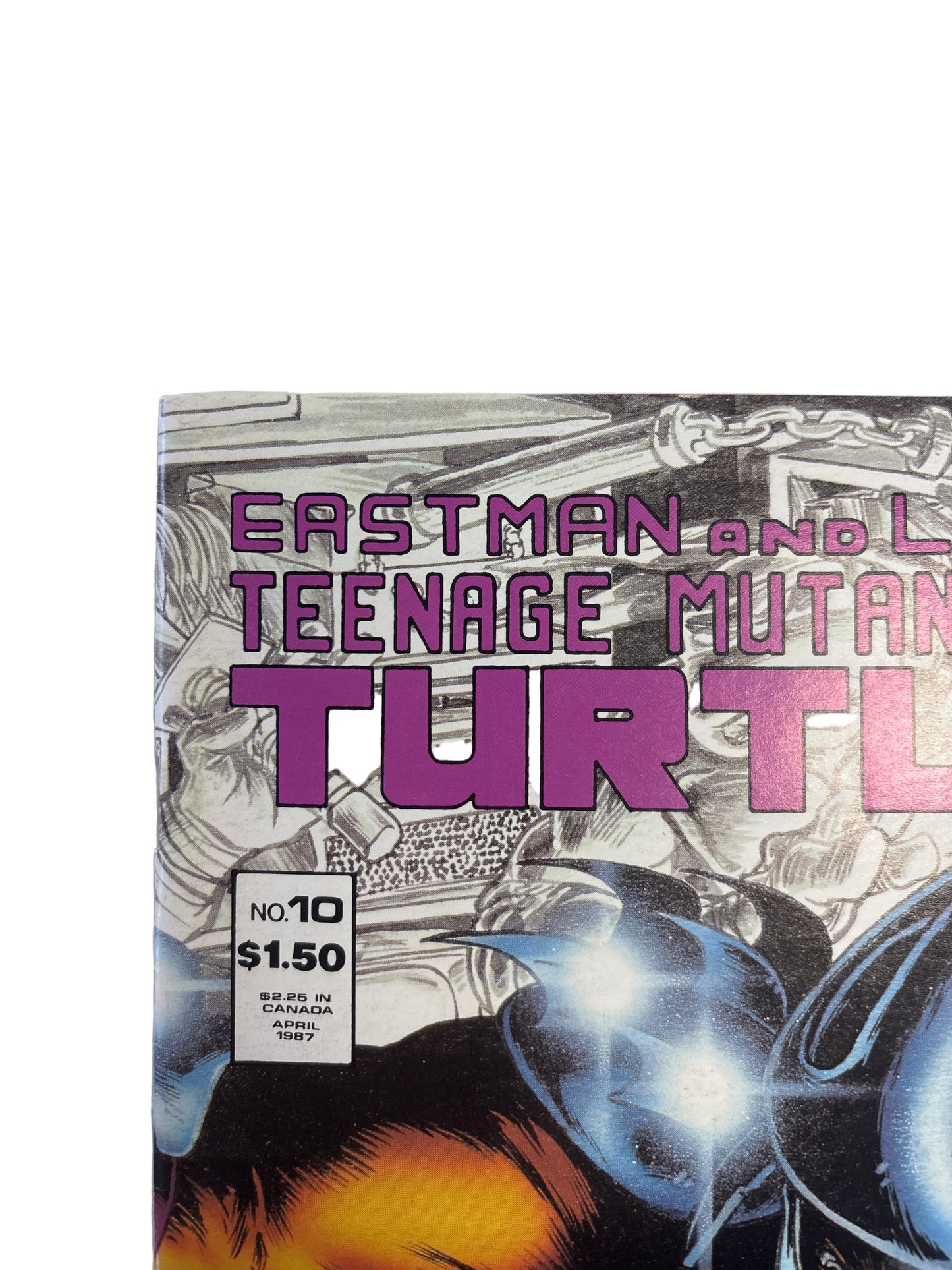EASTMAN AND LAIRD’S TEENAGE MUTANT NINJA TURTLES 1ST PRINTING #10