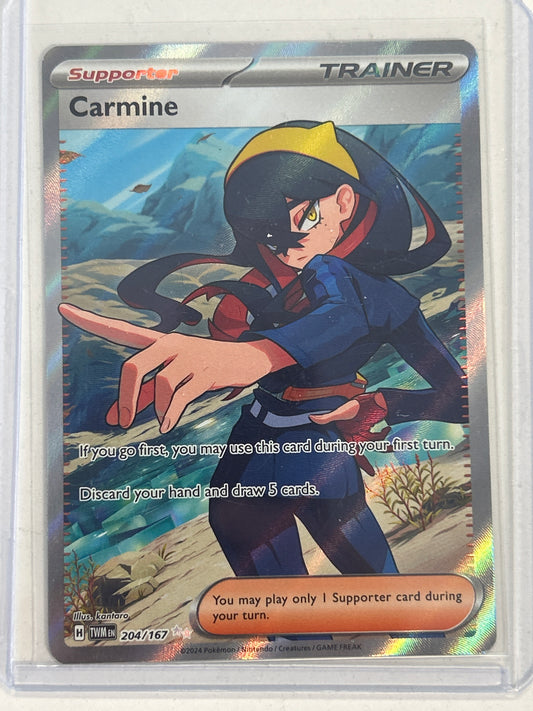 POKÉMON TCG CARMINE 204/167 NEAR MINT CONDITION