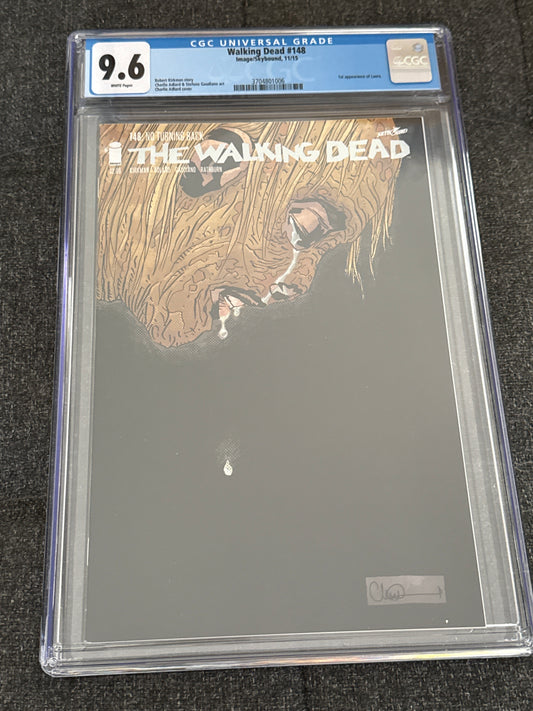 IMAGE COMICS WALKING DEAD #148 CGC 9.6