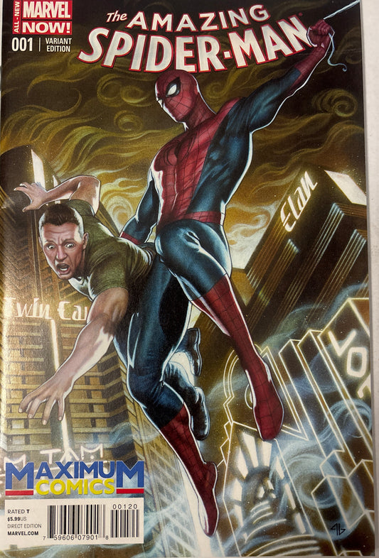 MARVEL NOW! MAXIMUM COMICS THE AMAZING SPIDER-MAN #1 VARIANT EDITION
