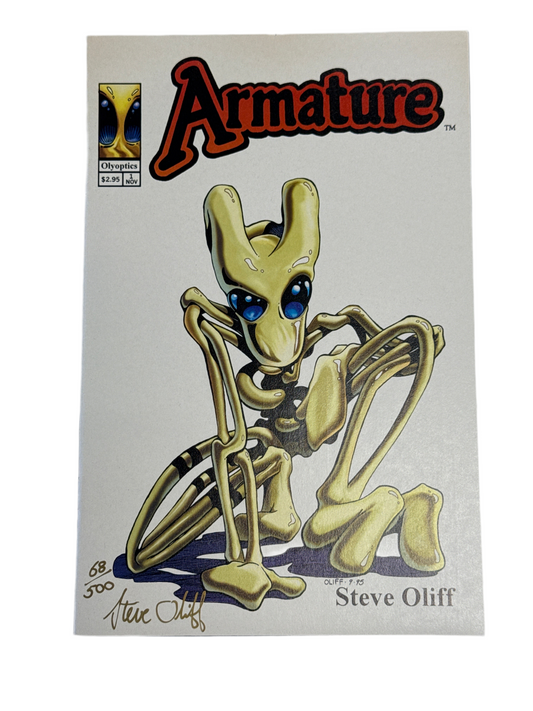 OLYOPTICS ARMATURE SIGNED BY STEVE OLIFF 68/500