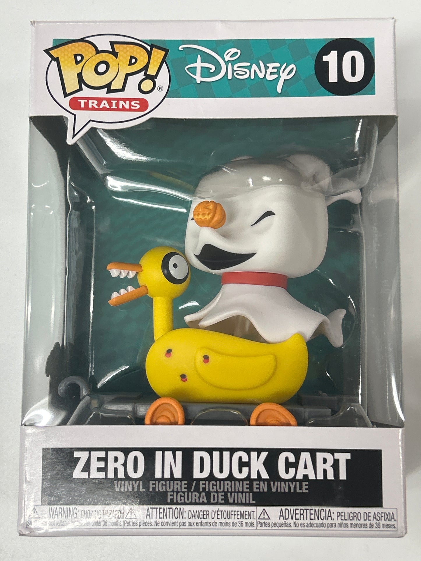 FUNKO POP DISNEY ZERO IN A DUCK CART GREAT CONDITION