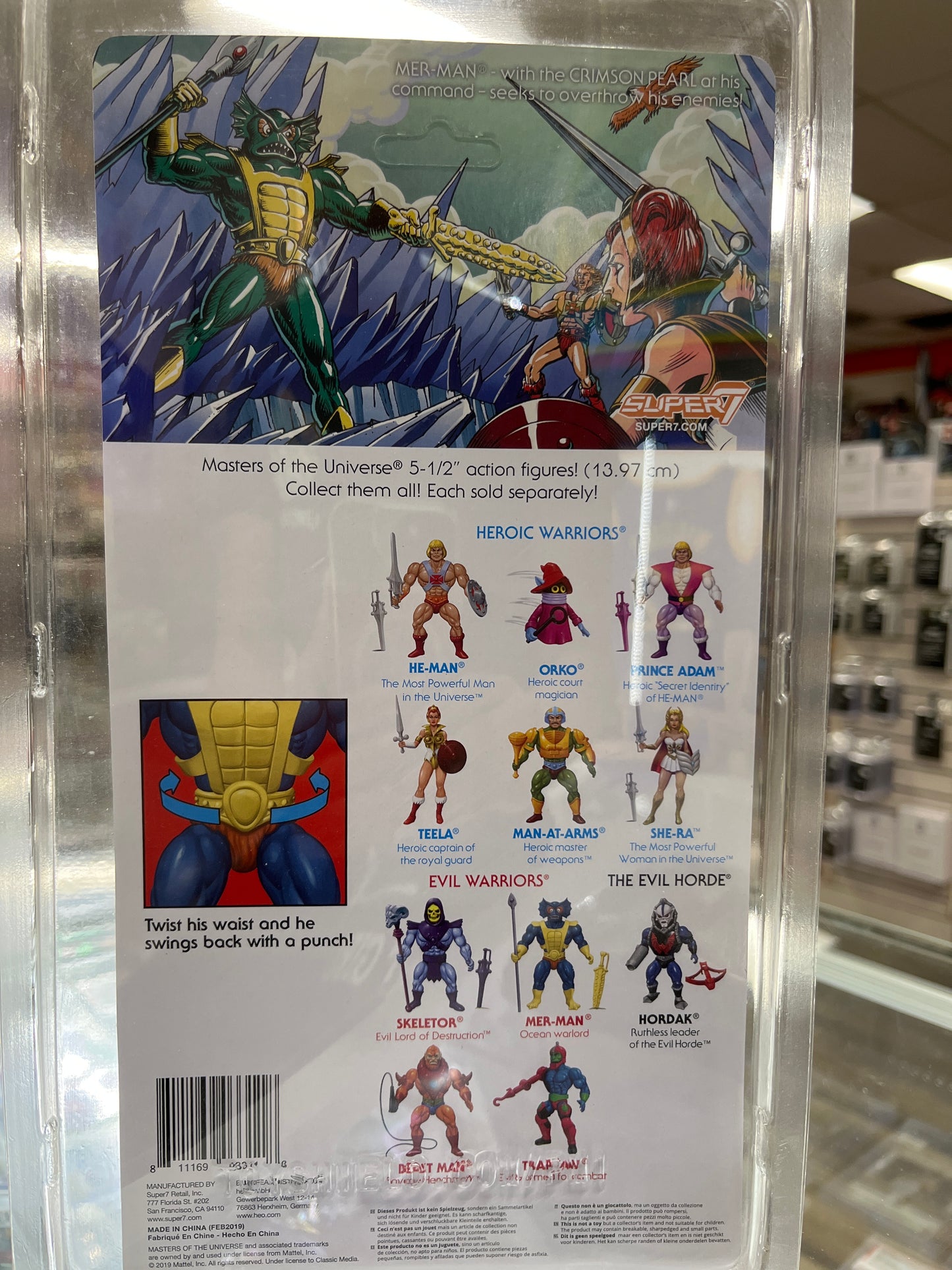 MASTERS OF THE UNIVERSE MER-MAN