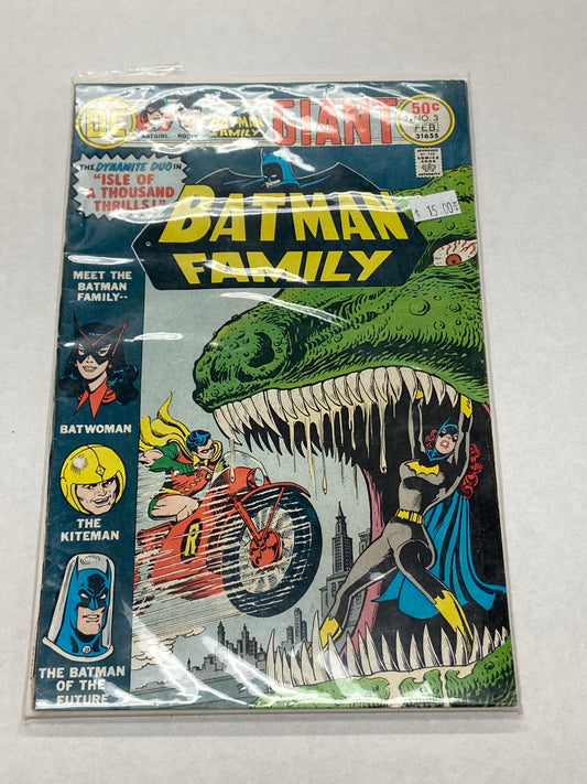 DC COMICS BATMAN FAMILY NO. 3