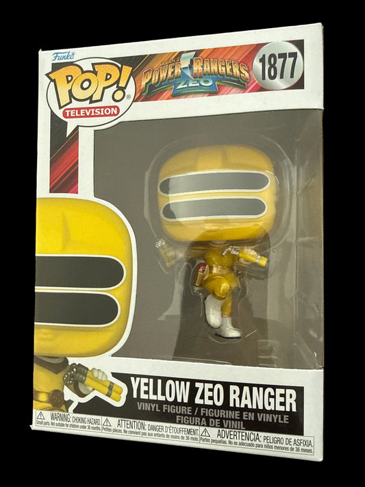 FUNKO POP TELEVISION POWER RANGERS ZEO YELLOW ZEO RANGER