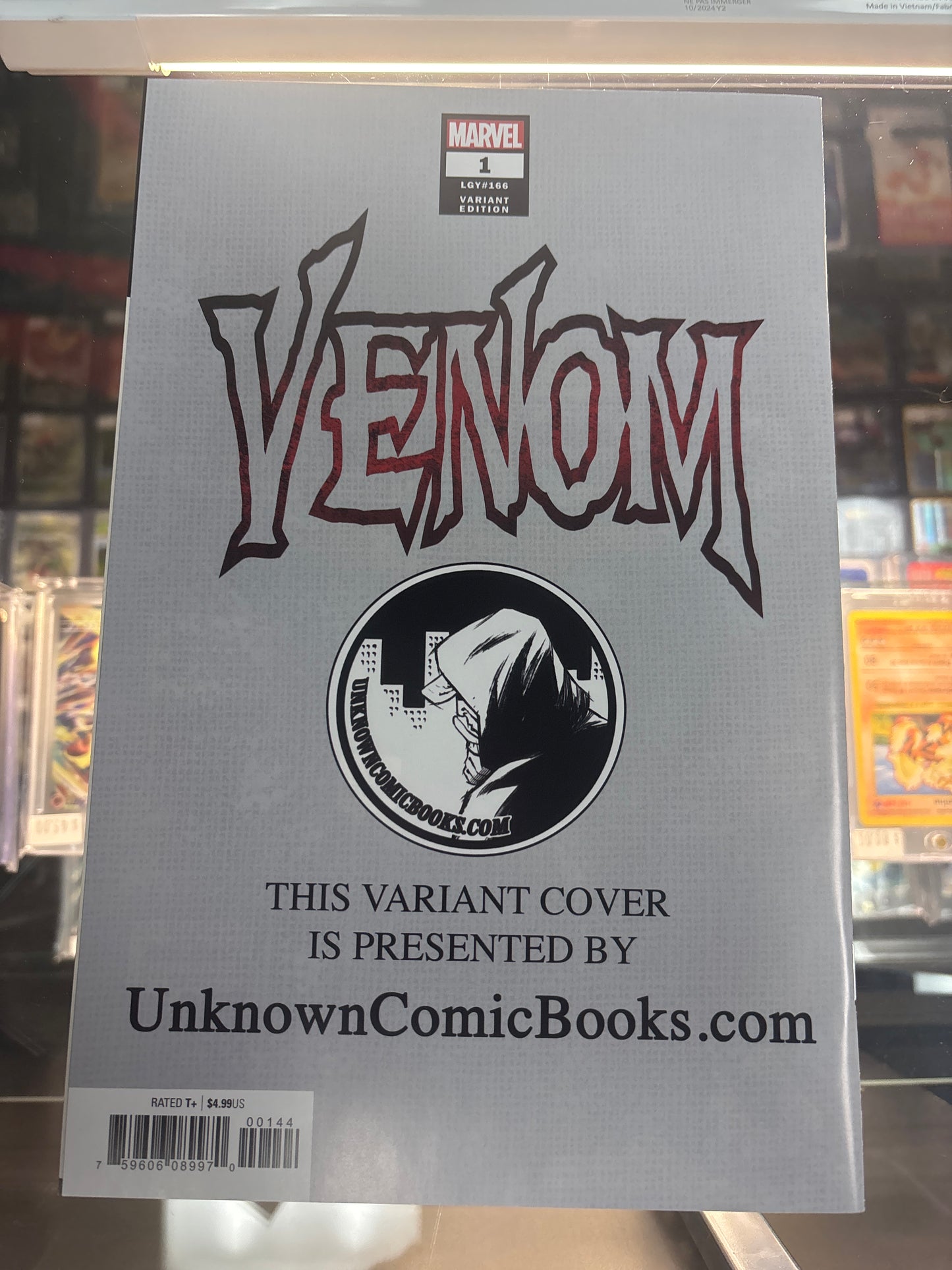 VENOM #1 VIRGIN VARIANT COVER TYLER KIRKHAM