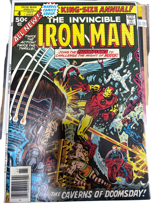 MARVEL KING SIZE ANNUAL THE INVINCIBLE IRON MAN #4
