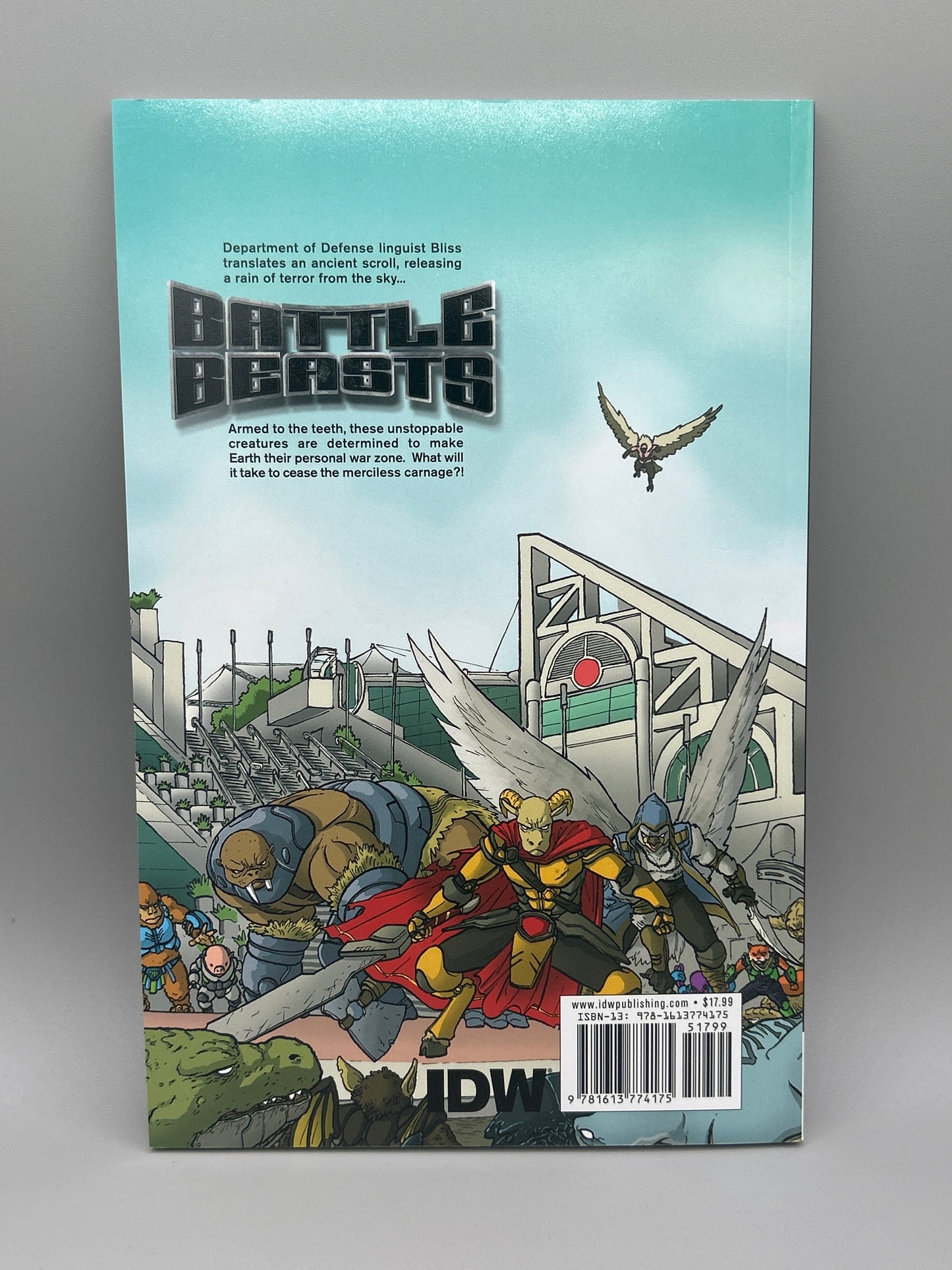 IDW BATTLE BEASTS Trade Paperback