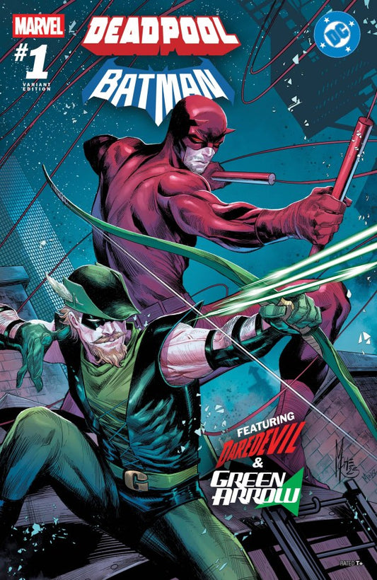 MARVEL/DC/ DEADPOOL/BATMAN #1 MARCO  VARIANT