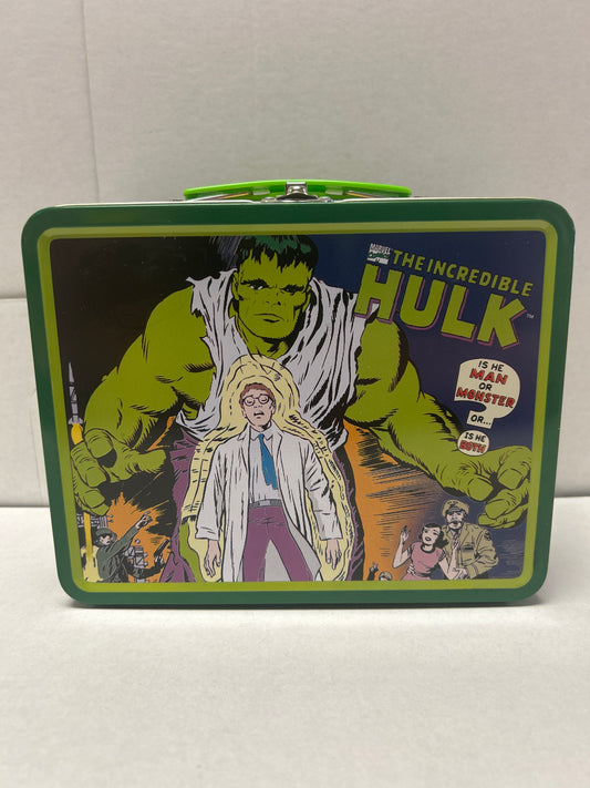 MARVEL COMICS THE INCREDIBLE HULK LUNCH BOX