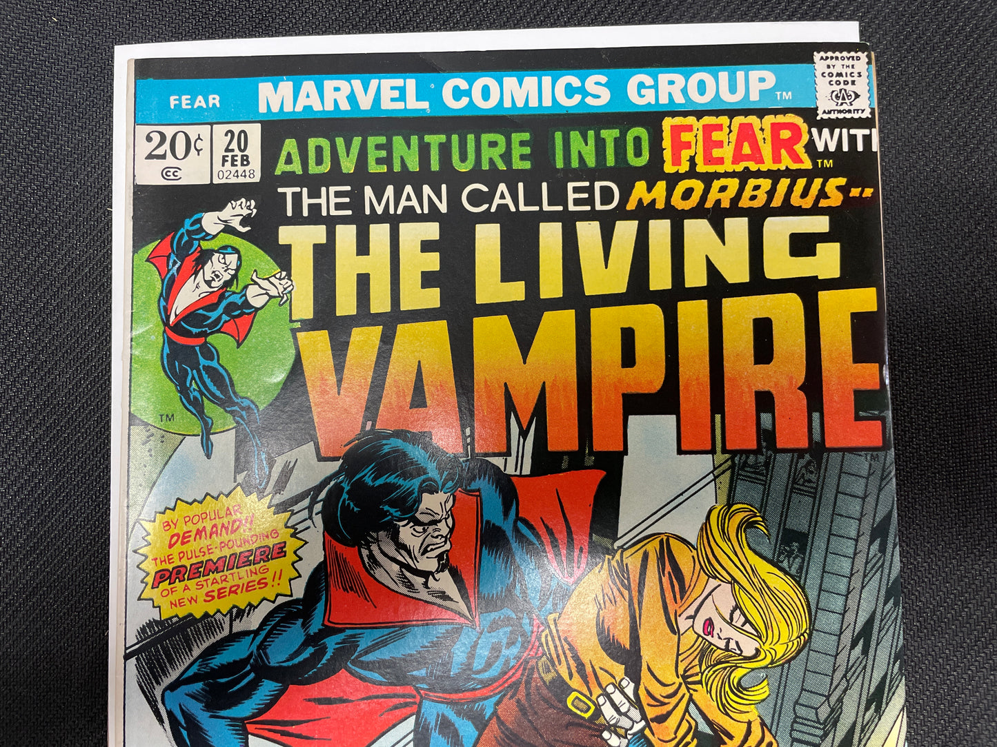 ADVENTURE INTO FEAR #20 (1973) VF/NM MORBIUS