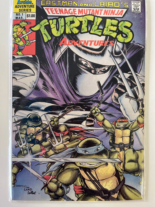 EASTMAN AND LAIRD’S TEENAGE MUTANT NINJA TURTLES ADVENTURE NO.1 MAR