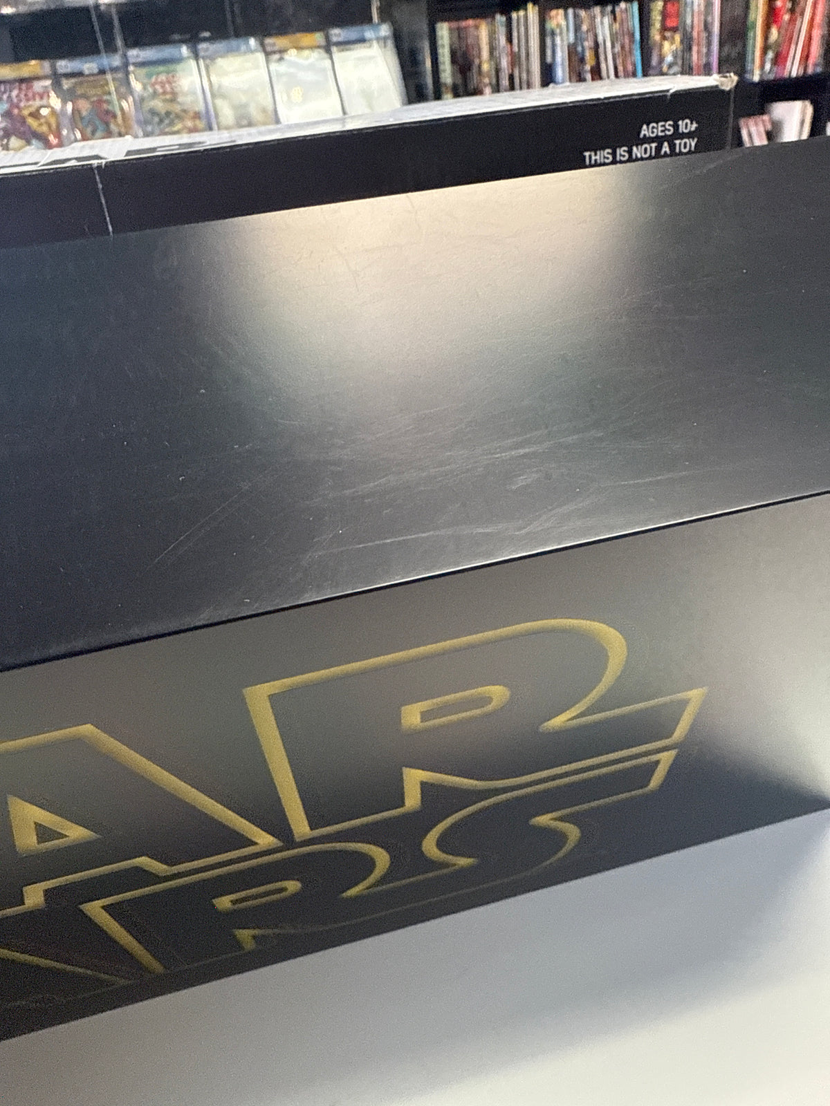 STAR WARS OFFICIALLY BRANDED LIGHT BOX NEW BEEN DISPLAYED