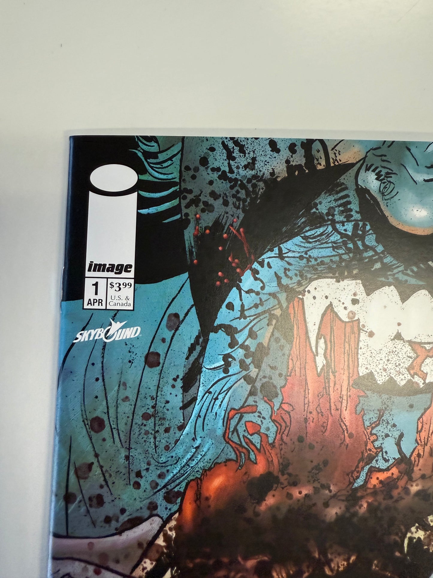 IMAGE COMICS REDNECK #1 DONNY CATES EMBOSSED GOLD FRONT