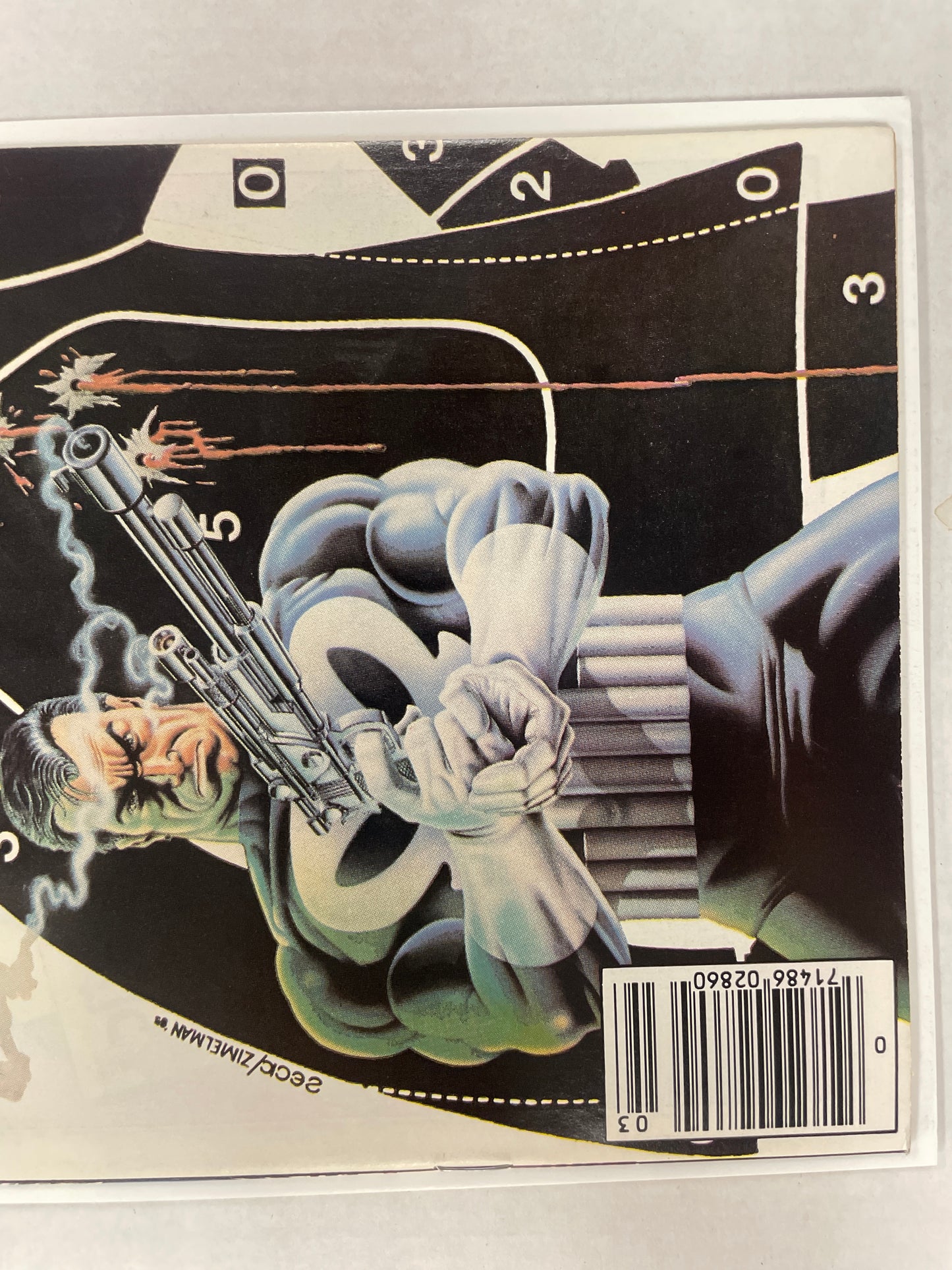 THE PUNISHER LIMITED SERIES #3 NEWSSTAND NM+ (1985, MIKE ZECK CLASSIC!) CGC ME