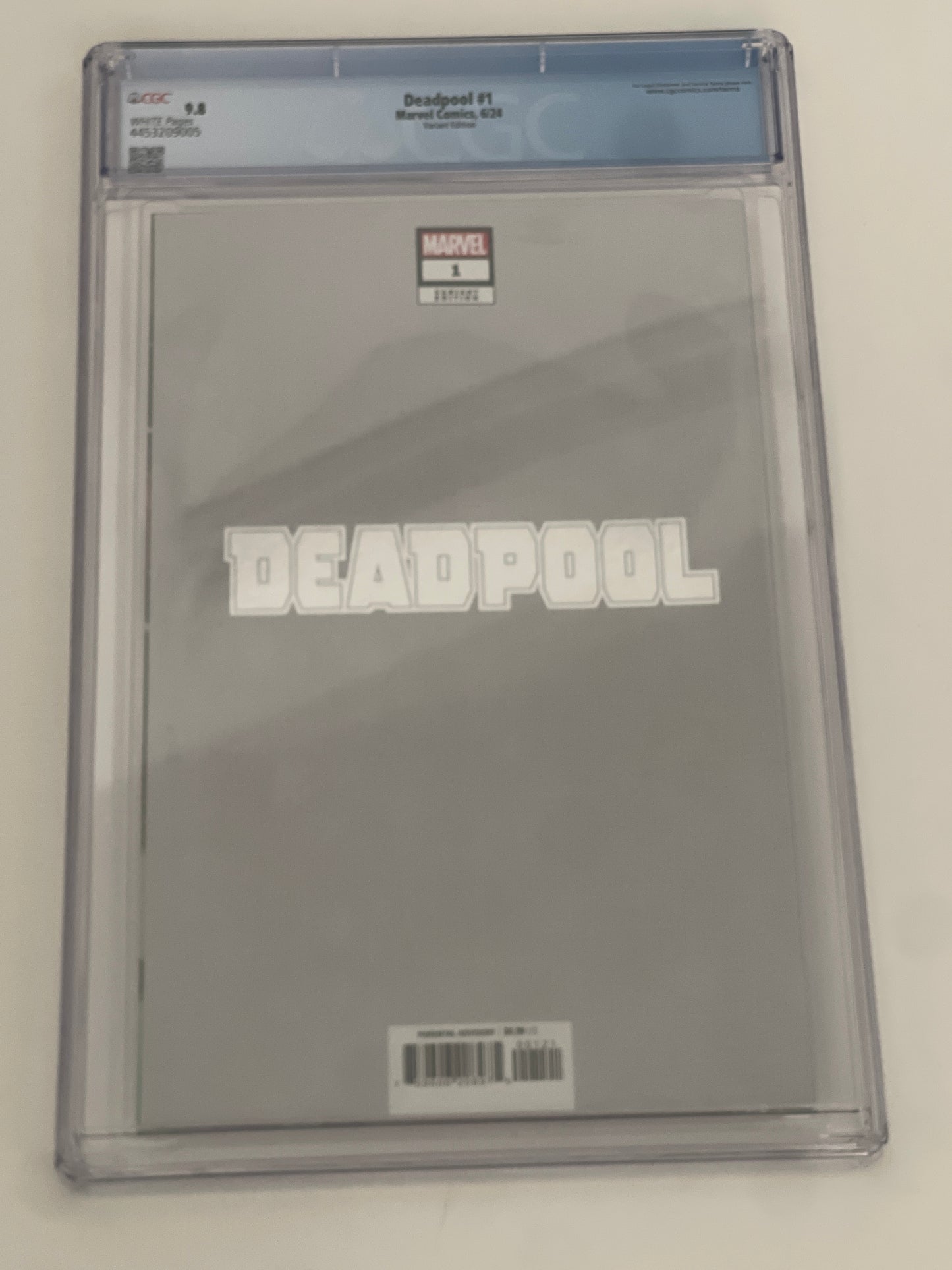 MARVEL COMICS DEADPOOL #1 VARIANT FOIL COVER CGC 9.8