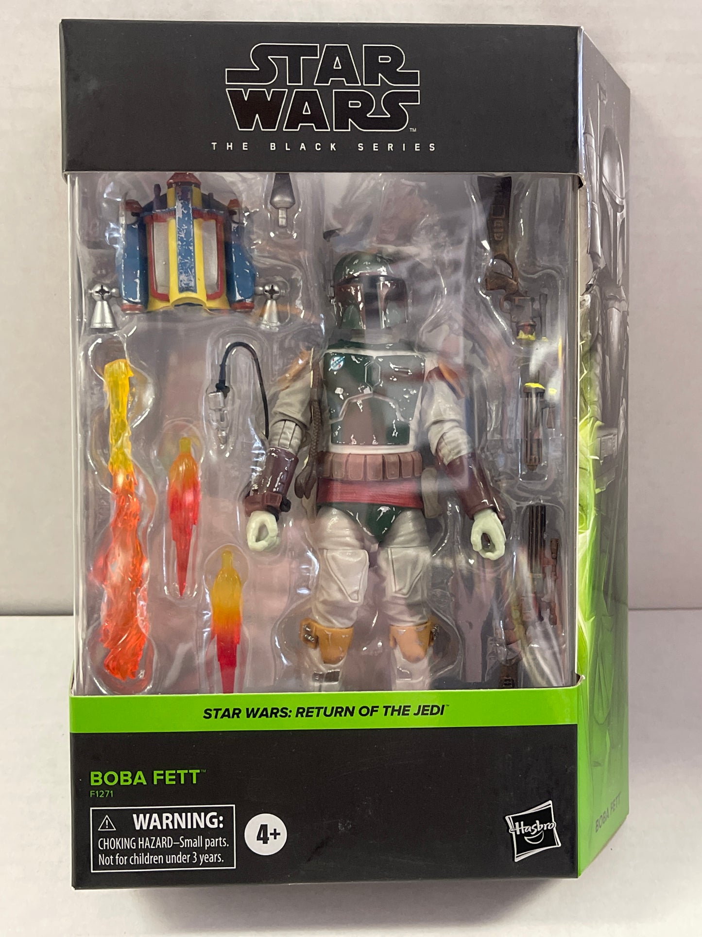 Kenner Hasbro ROTJ Boack Series Boba Fett