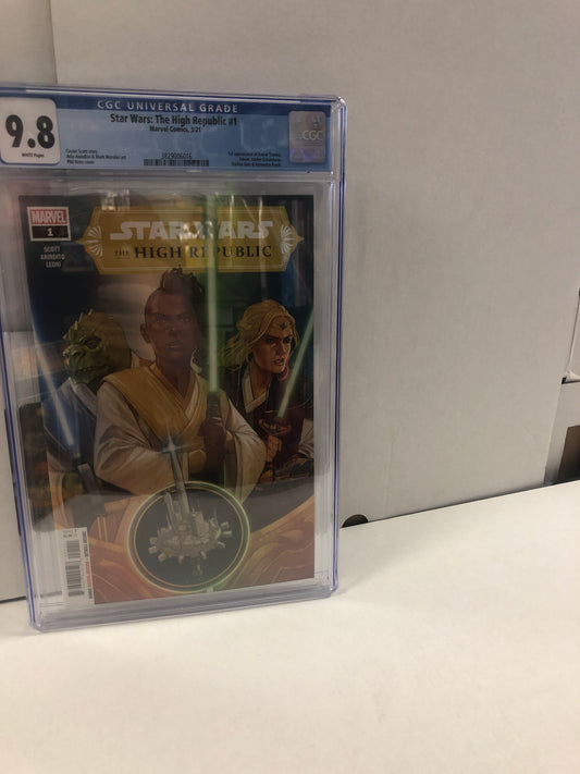 MARVEL COMICS STAR WARS THE HIGH REPUBLIC #1 (2021) 1ST APPEARANCE OF KEEVE TRENNIS CGC 9.8 WP