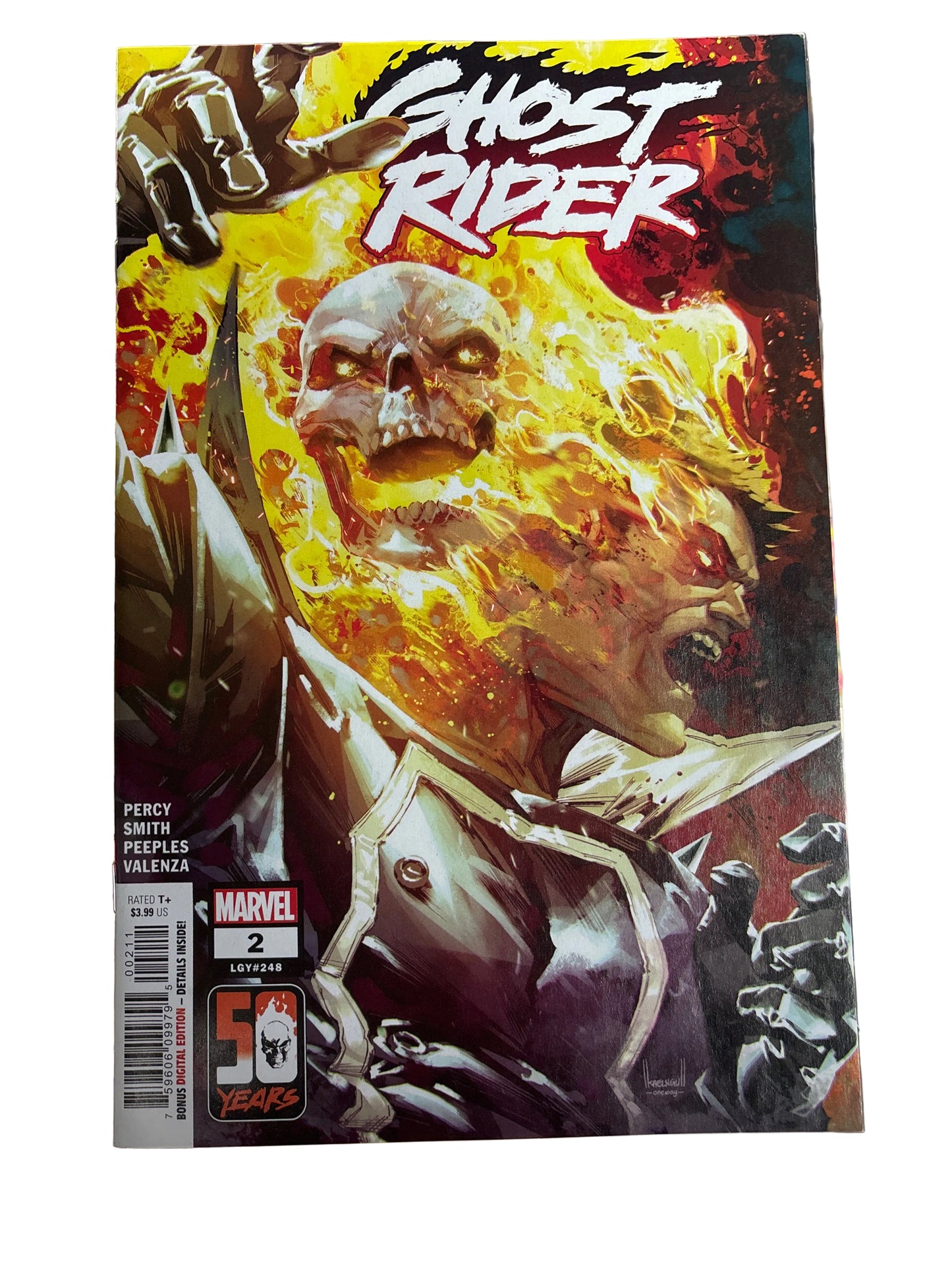 MARVEL 50 YEARS GHOST RIDER #2