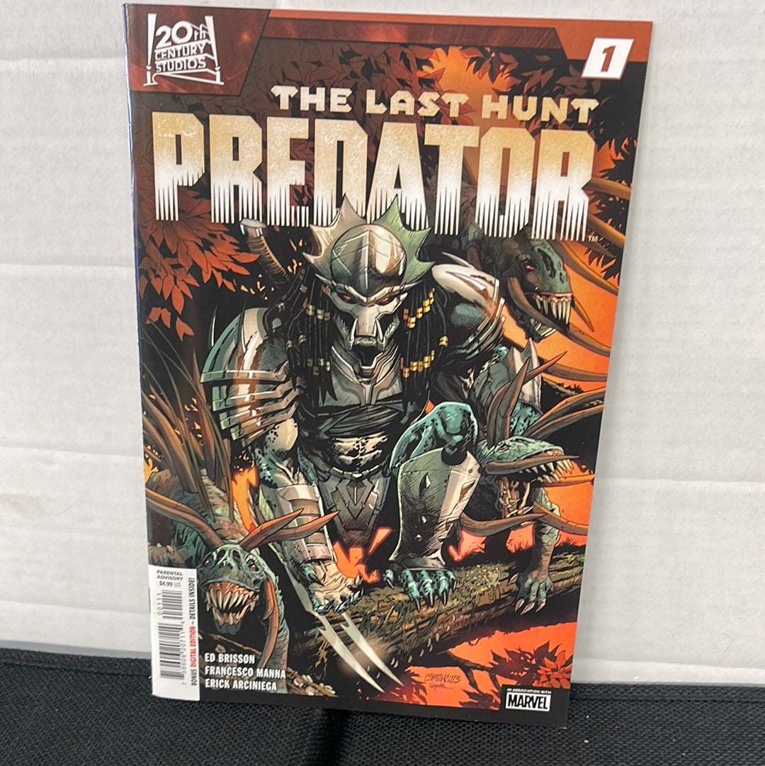 MARVEL COMICS PREDATOR THE LAST HUNT #1