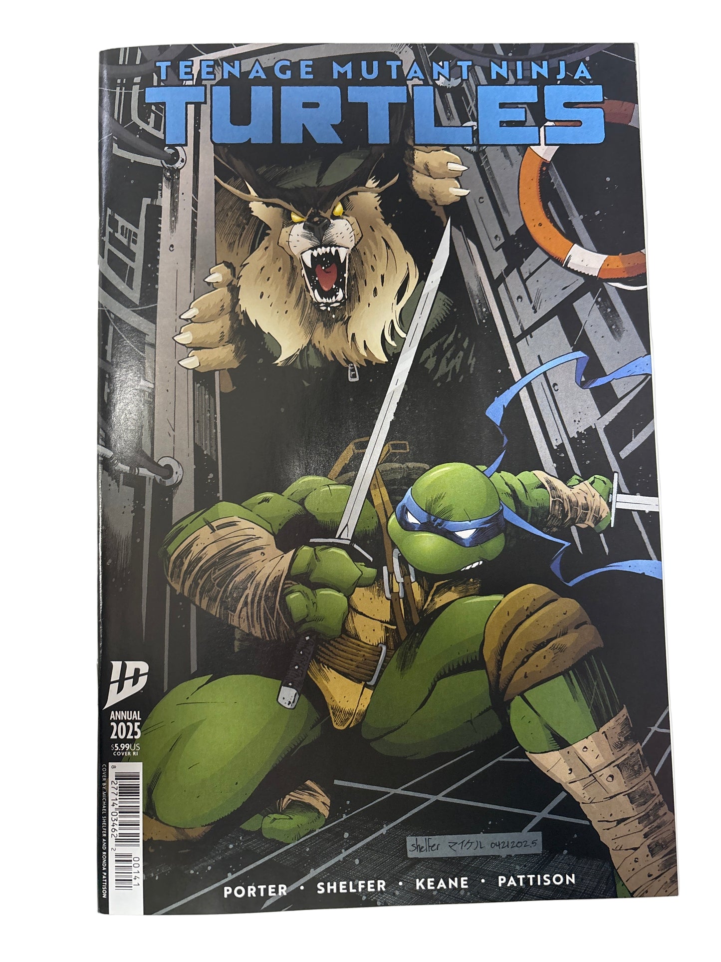 TEENAGE MUTANT NINJA TURTLES 2025 ANNUAL #1 1/25