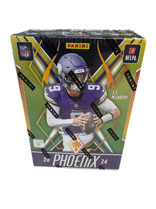 2024 NFL PANINI PHOENIX FOOTBALL CARDS 24 TRADING CARDS BLASTER