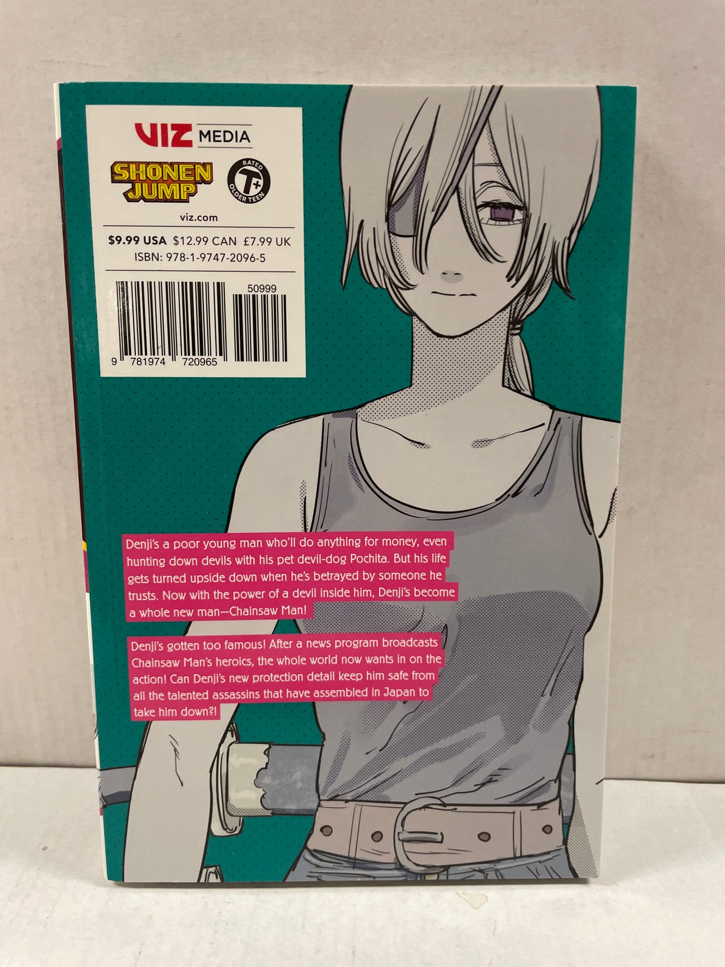 CHAINSAW MAN #7 MANGA (2021 TATSUKI FUJIMOTO) VIZ MEDIA